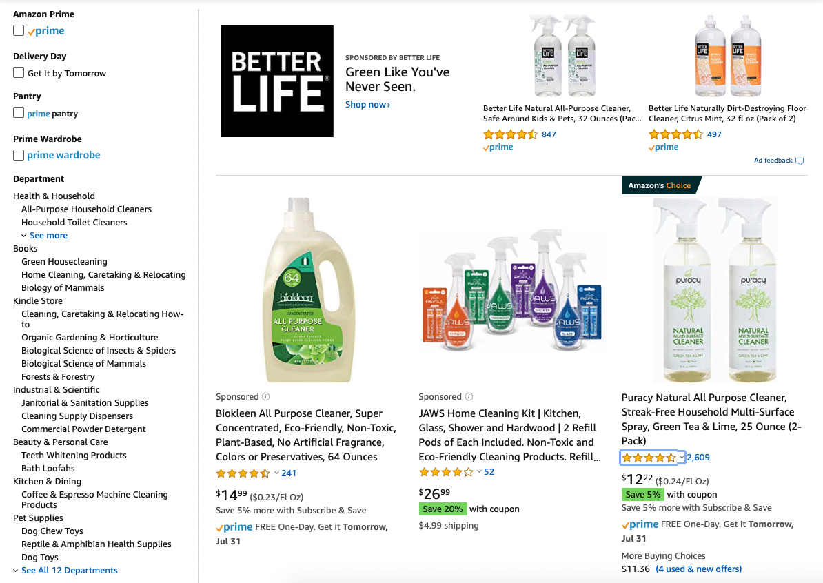 cheap cleaning products online