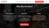 Butcher box organic meat delivery services