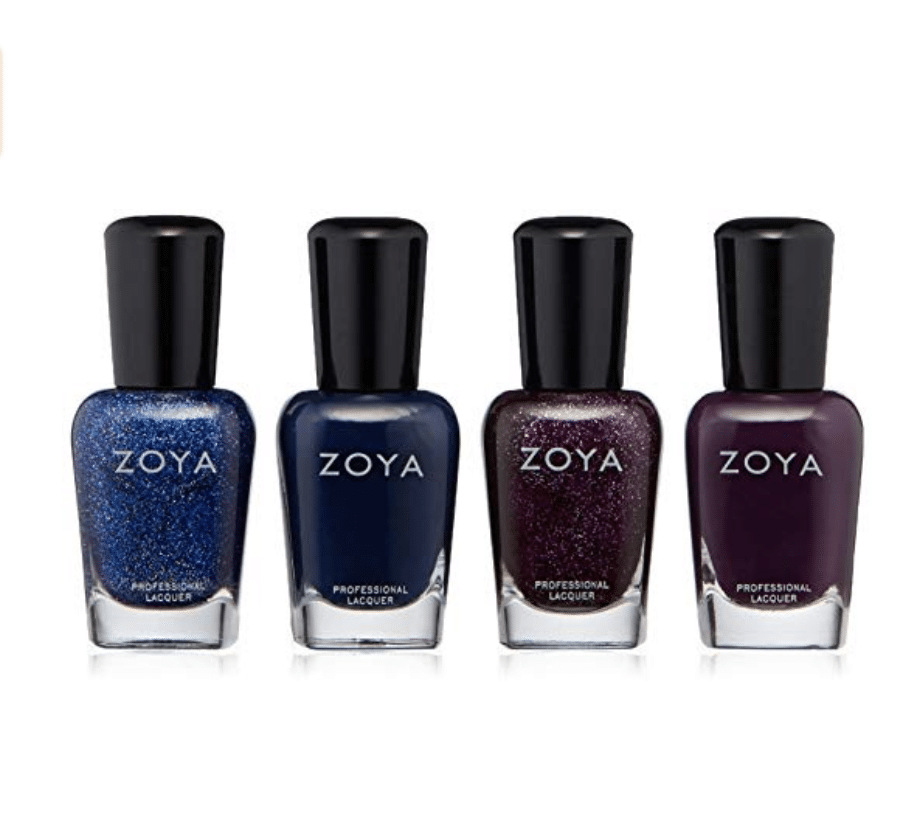 Zoya toxin free nail polish quad happy holo days