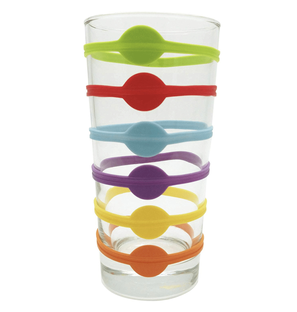 eco friendly hosting tips silicone beer glass markers