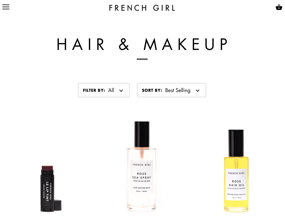 French girl organics non toxic beauty products