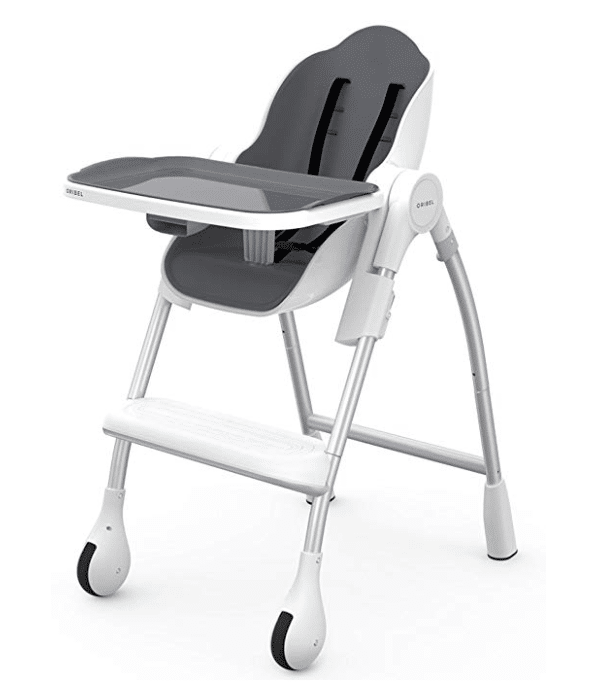 oribel cocoon 3 stage high chair slate