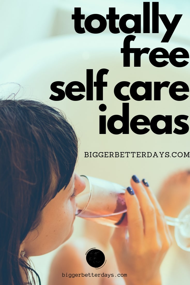 37 free self care ideas