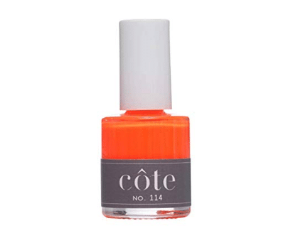 cote non toxic nail polish colors orange