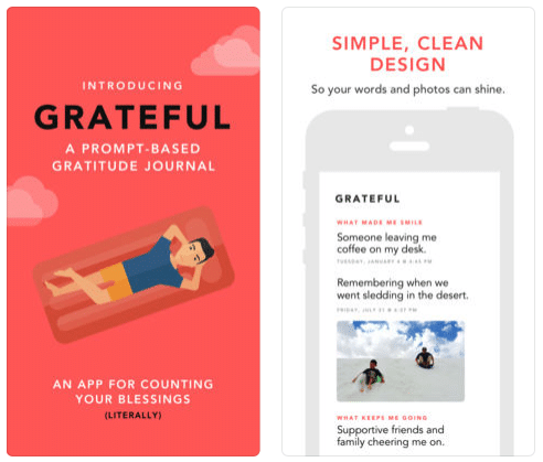 grateful self care app