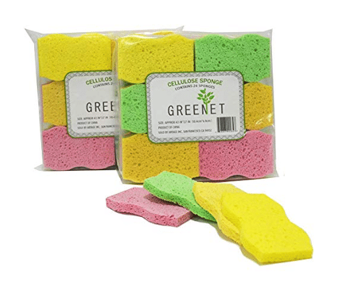 greenet cellulose sponges natural cleaning products