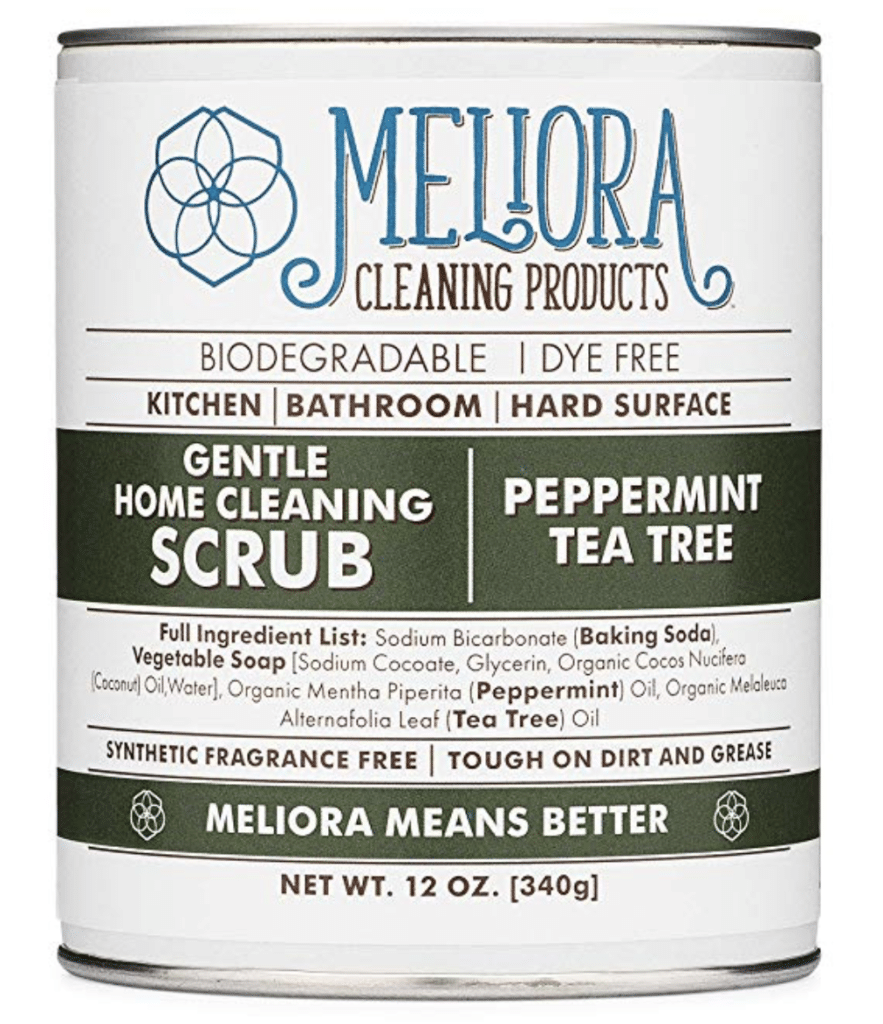 meliora cleaning scrub natural cleaning product