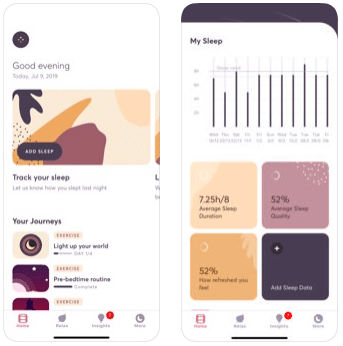 shleep self care app