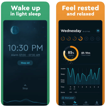 sleep cycle self care app