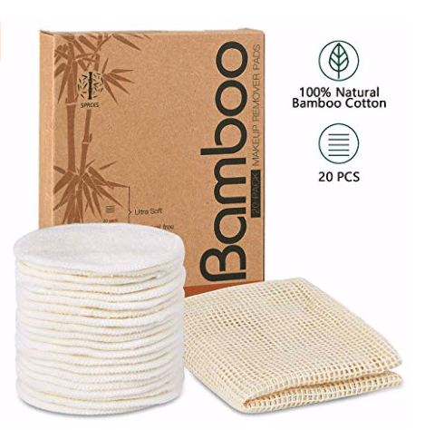 eco friendly lifestyle organic reusable cotton rounds