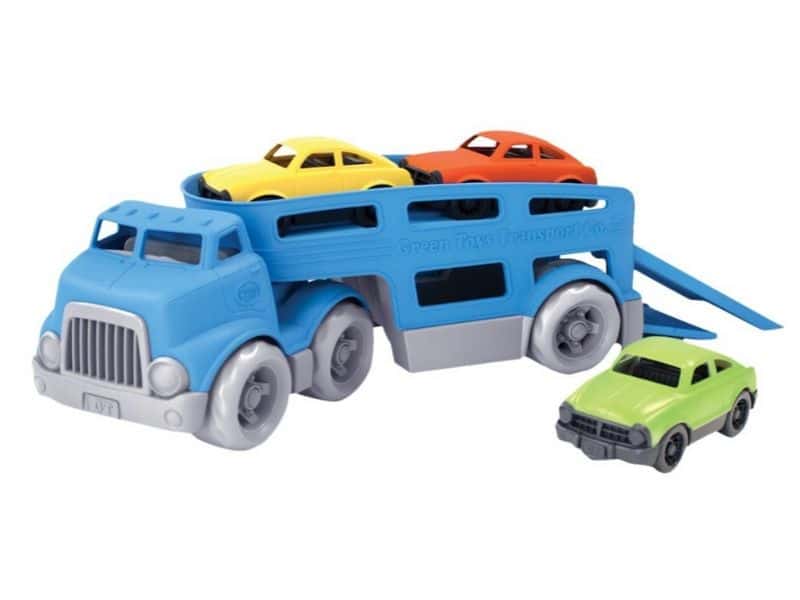 non toxic kids gift ideas green toys truck set