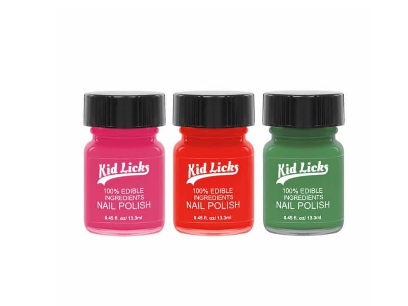 non toxic kids gift ideas kid licks nail polish