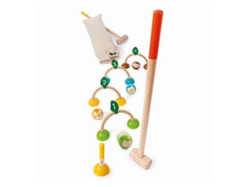 non toxic kids gift ideas plantoys croquet set