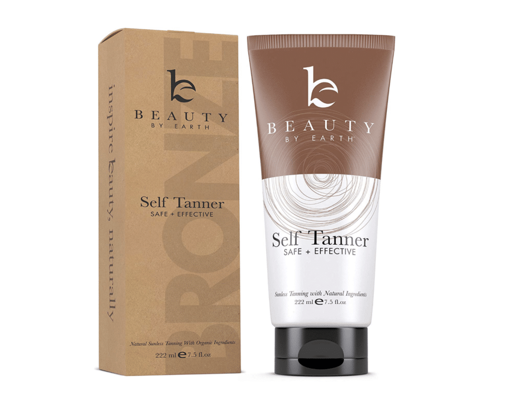 organic self tanner beauty by earth